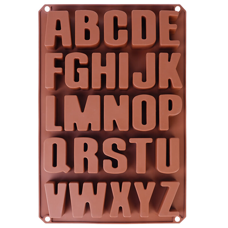 Silikonform Backform 26 Buchstaben groß, 8,99 €