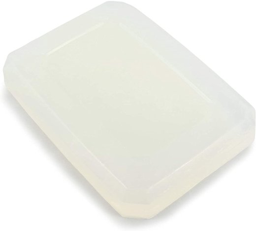 Rohseife Gießseife Transparent 1 kg (SLS/SLES-Frei)