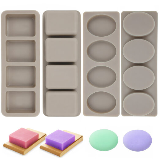 Seifenform 2er Set ohne Muster