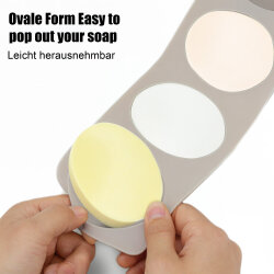 Seifenform 2er Set ohne Muster